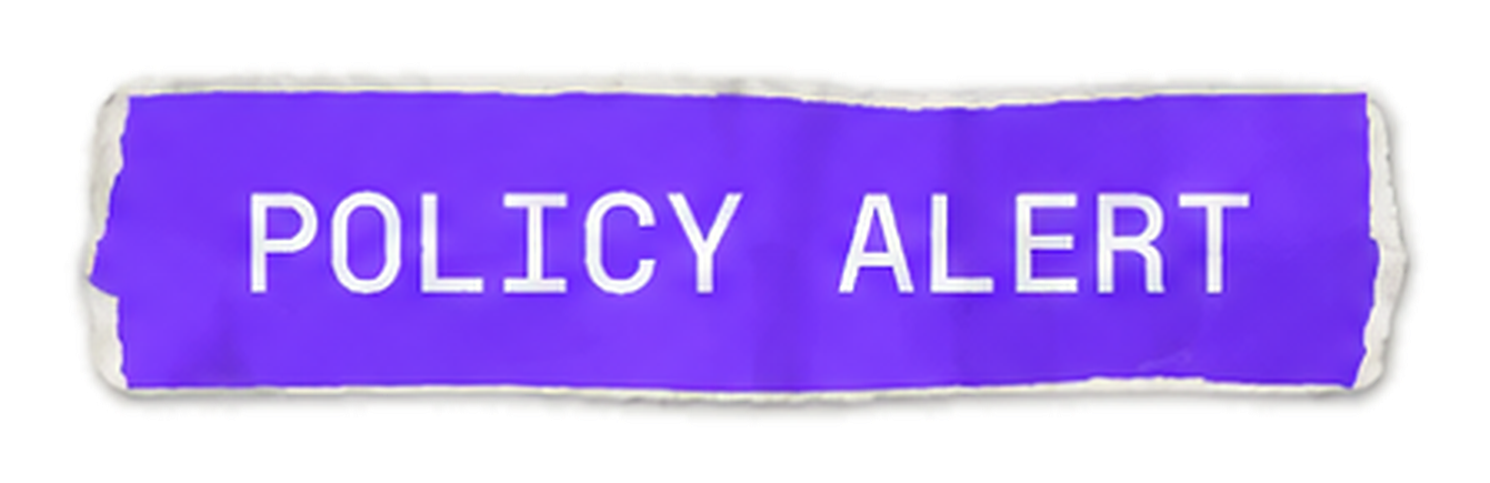 Policy Alert